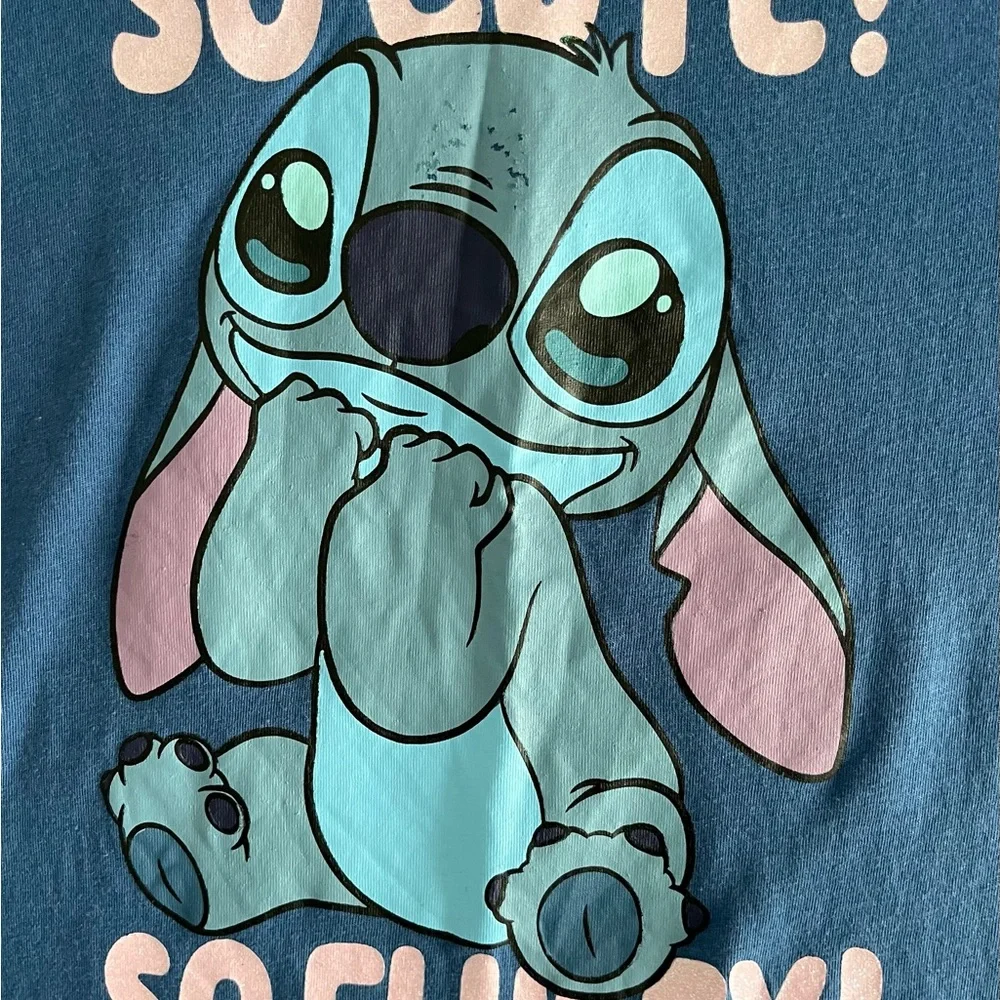 DISNEY STITCH Graphic T-Shirt Bundle | Youth XL (14–16) | 2 Tops - Picture 3 of 8